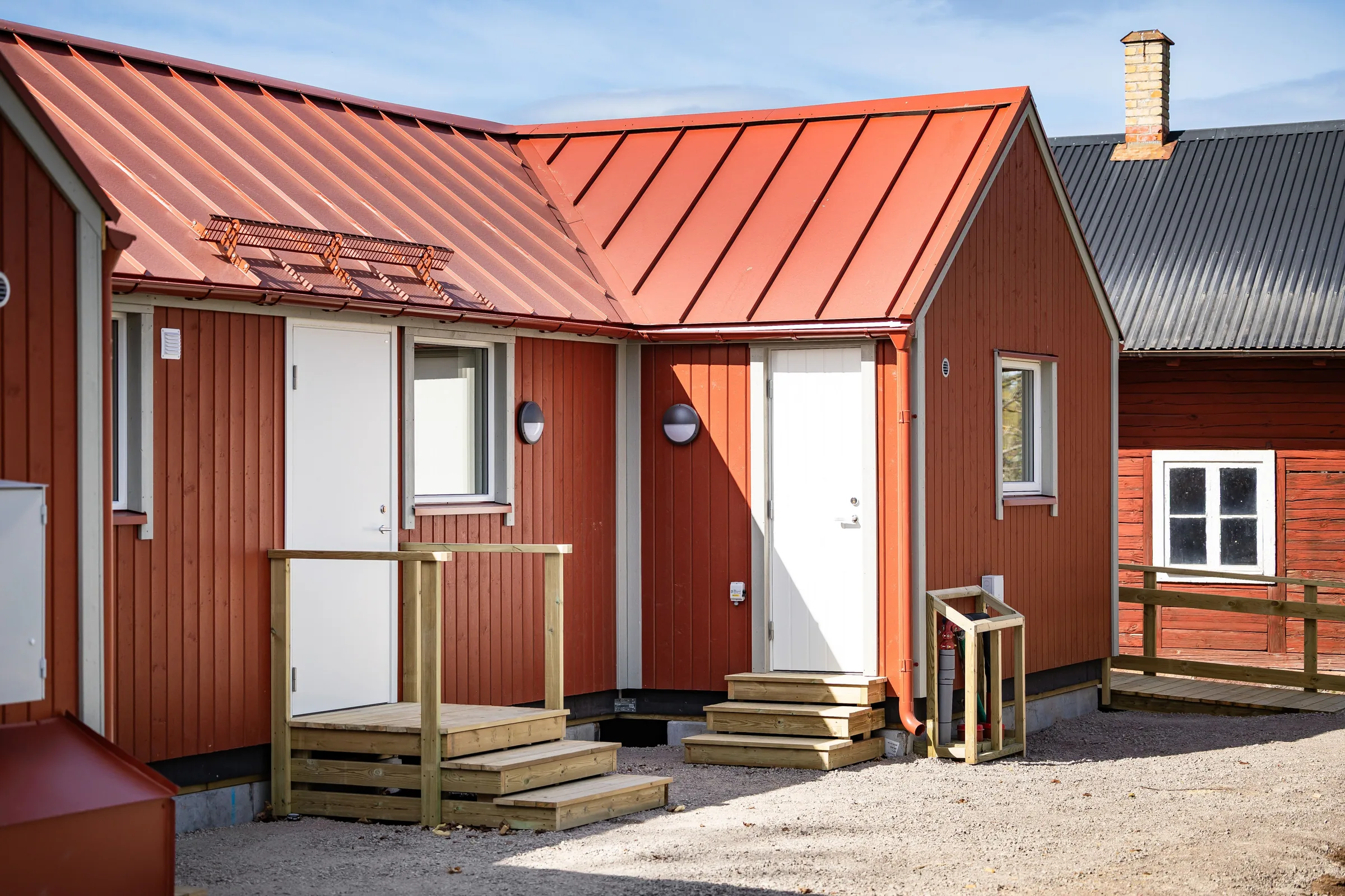 Robust 2 – entré med tillgänglighetsramp